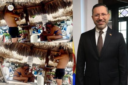 “El pastorcito y ministro mentiroso Beltrán”: playa, arena y mar en medio de la tragedia