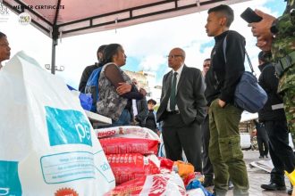 Pasto se moviliza por los damnificados del terremoto: Plaza de Nariño recibe ayudas humanitarias