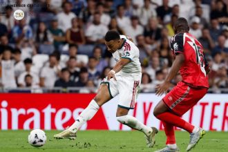 Real Madrid goleó al Rayo Vallecano con doblete de Mbappé en el Bernabéu