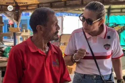Verónica Patiño propone economía solidaria para fortalecer el centro y el mercado de Barranquilla