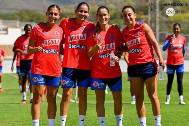 La Selección Colombia Femenina realizó su primera práctica en Isla de Margarita bajo las órdenes de Angelo Marsiglia, con trabajos de movilidad, pases y recuperación