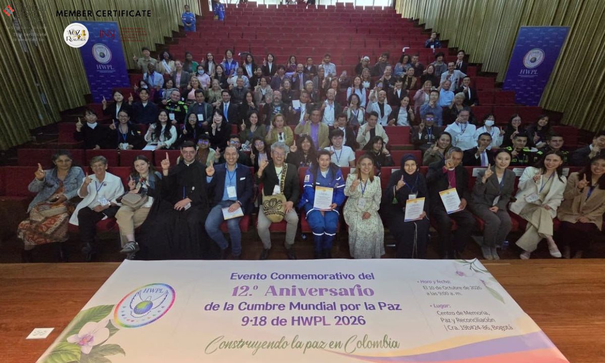 HWPL conmemoró en Bogotá el 12.º aniversario de la Cumbre Mundial por la Paz 9·18 con un encuentro sobre diálogo interreligioso y liderazgo juvenil