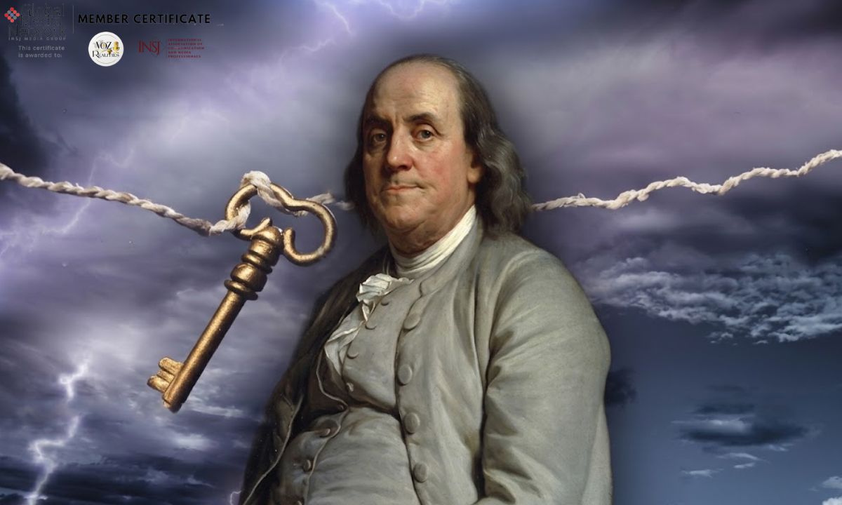 Conoce cómo Benjamin Franklin investigó la electricidad de las tormentas en 1752, qué ocurrió con su famosa cometa y cómo surgió el pararrayos